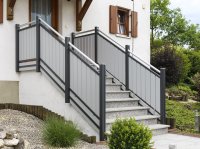 Alu-Liba Franken Treppenaufgang